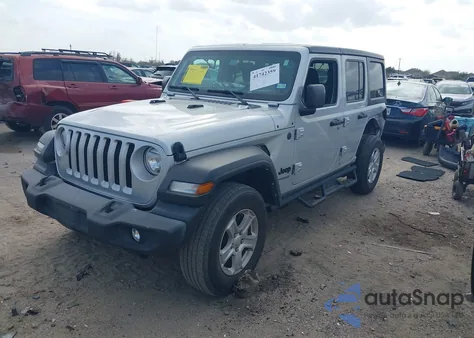 2022 Jeep Wrangler Unlimited Sport S 4X4 from USA, damaged, VIN 1C4HJXDG9NW169034